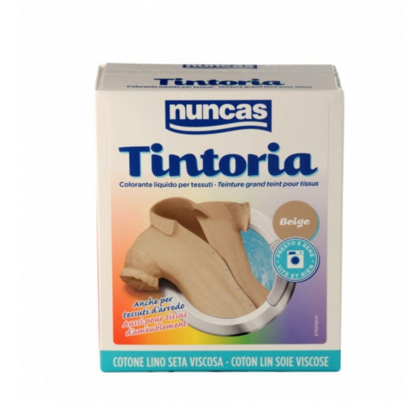 Teinture tissus coton, lin, viscose Beige NUNCAS