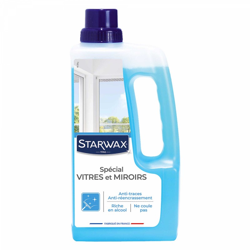 STARWAX - Nettoyant vitres liquide Starvitres en pulvérisateur