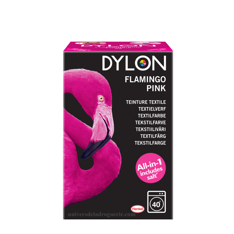 Teinture Textile DYLON pour Machine 350g, fuchsia