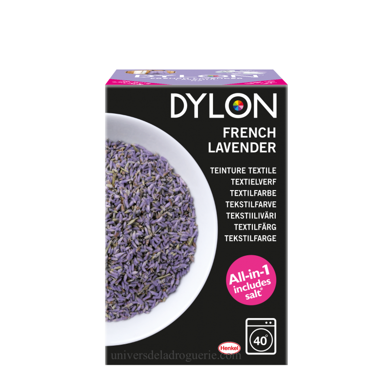 Teinture Textile DYLON pour Machine 350g, lavande