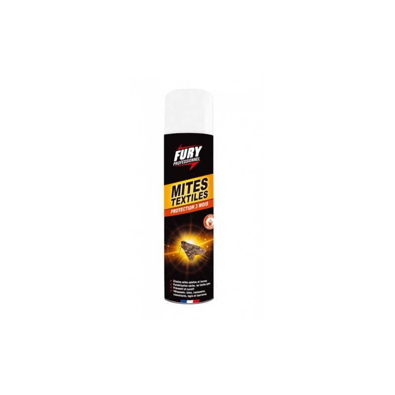 Insecticide crochets anti mites textiles x 4 fury - RETIF