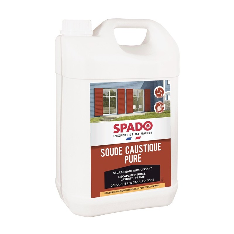 Soude Caustique Pure 4kg Spado