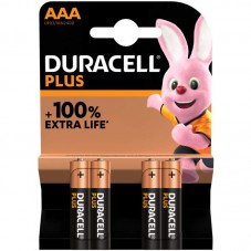 Piles LR03 Duracell Plus 1,5V