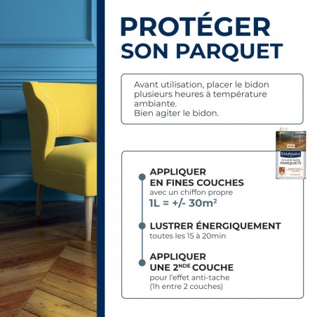 CIRE PLASTOR - 1L ou 5 L - Univers Parquet