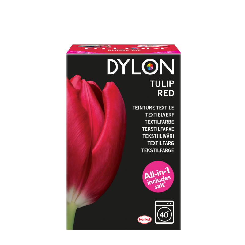 Teinture Textile DYLON pour Machine 350g, rouge vif