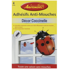 4 adhésifs anti-mouches...