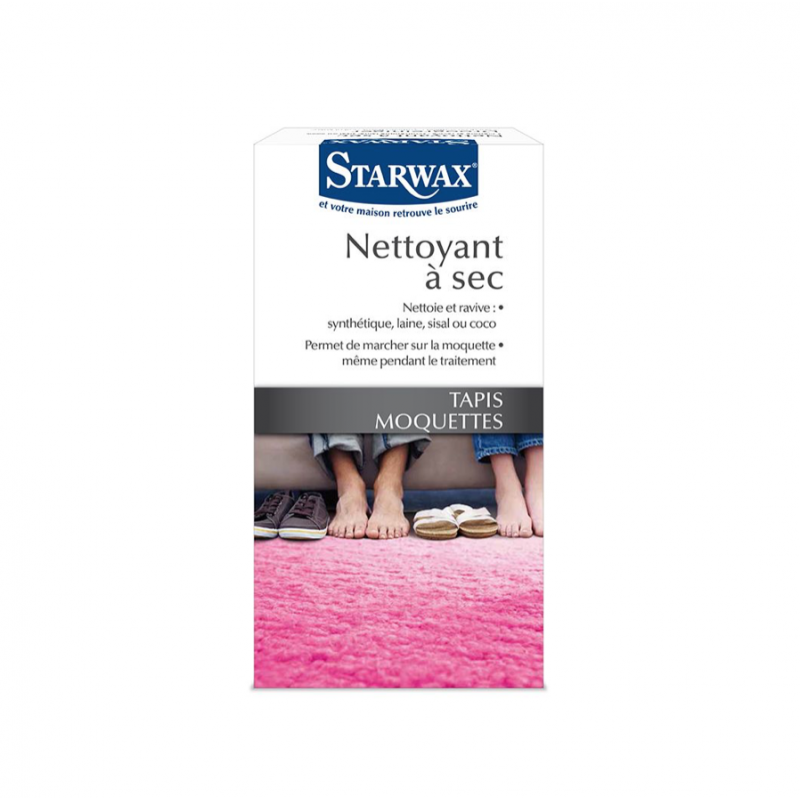 Nettoyant à sec pour tapis et moquettes STARWAX