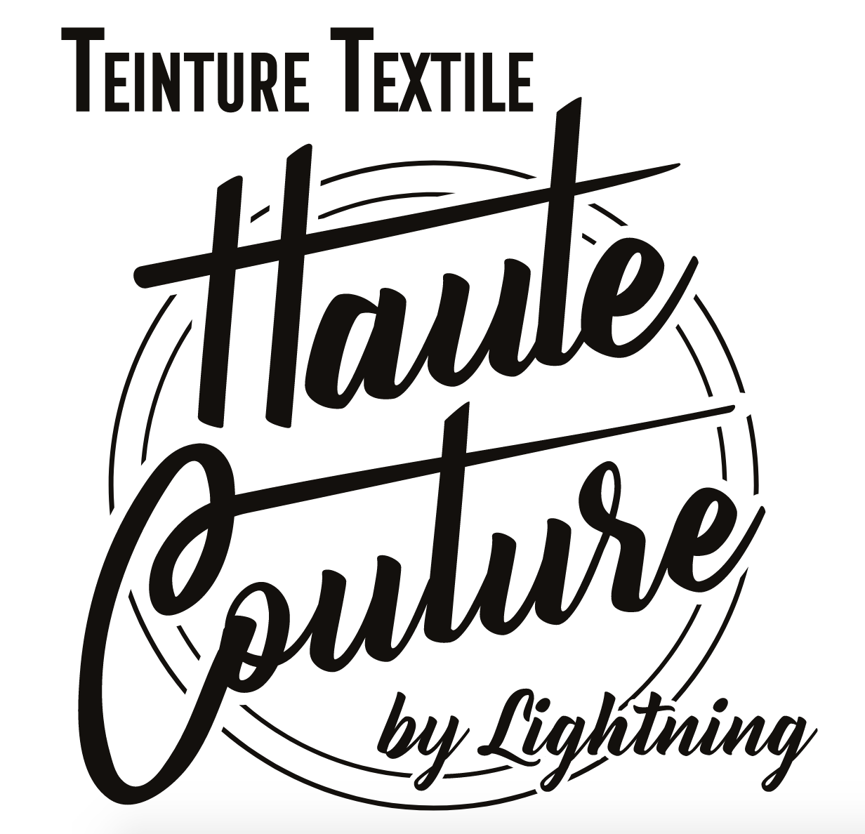 Teinture Textile Haute Couture - Noir